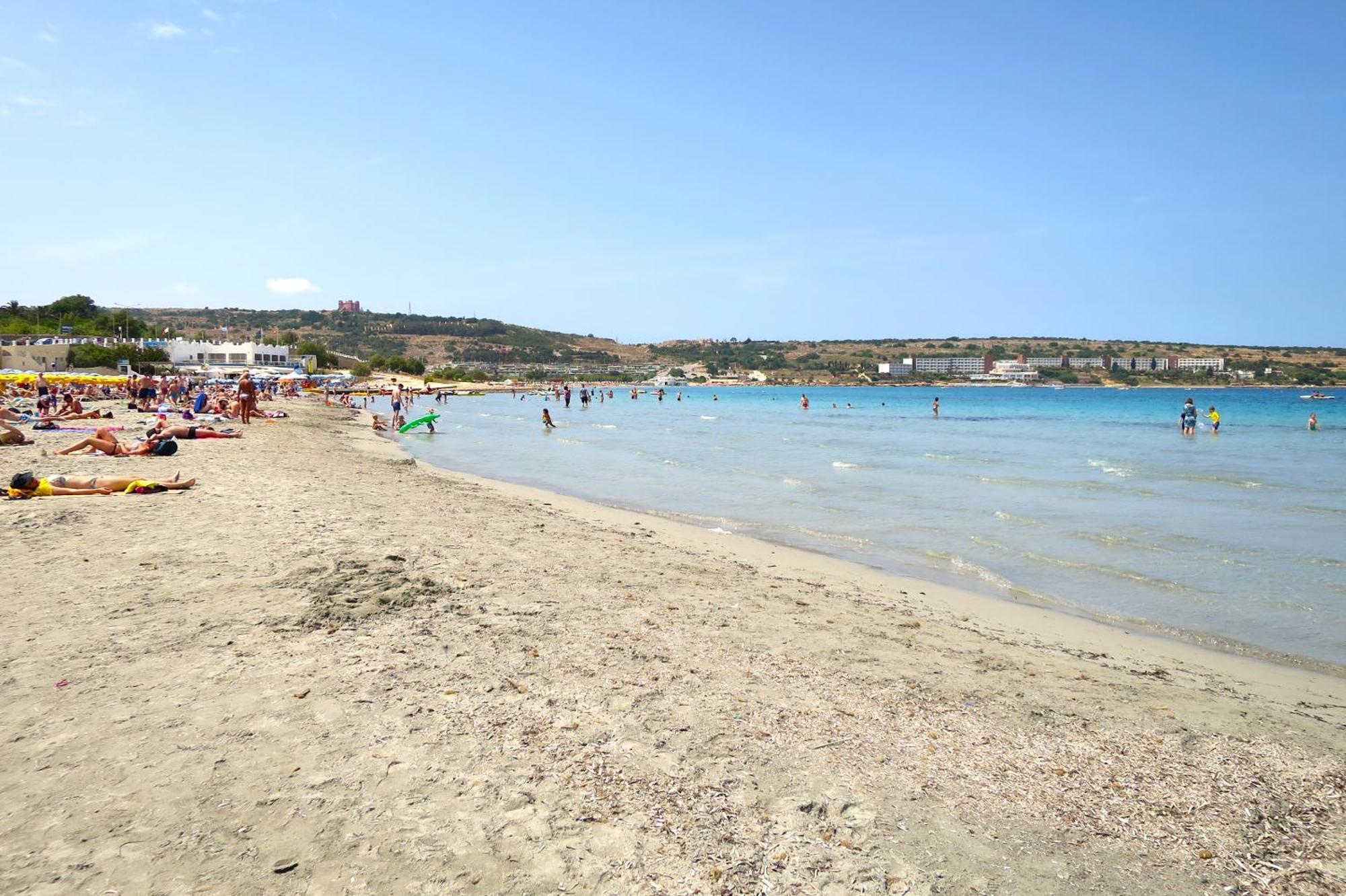 Seafront Apartment Terrace, Lounger & Panoramic Ocean Views Mellieħa Exterior foto